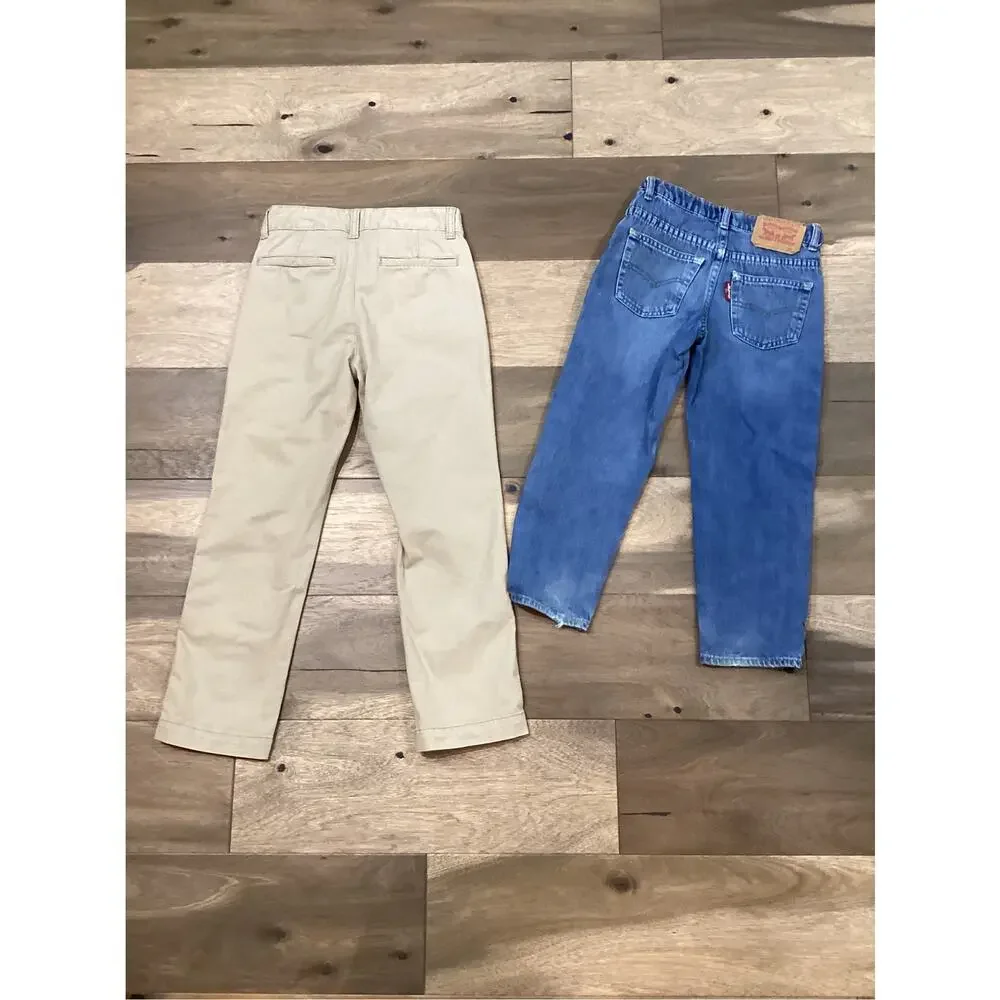 Boys Size 7 Back‑to‑School Clothing Bundle